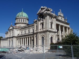 New Zealand Earthquake cathedral damage