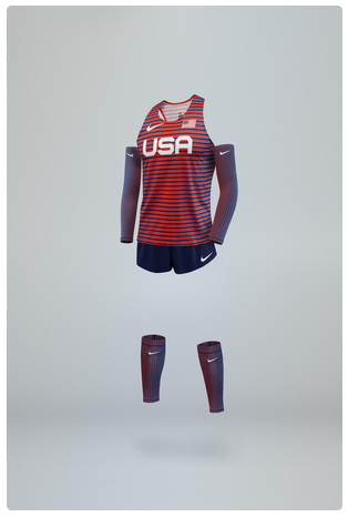 Nike Team USA track and field uniform